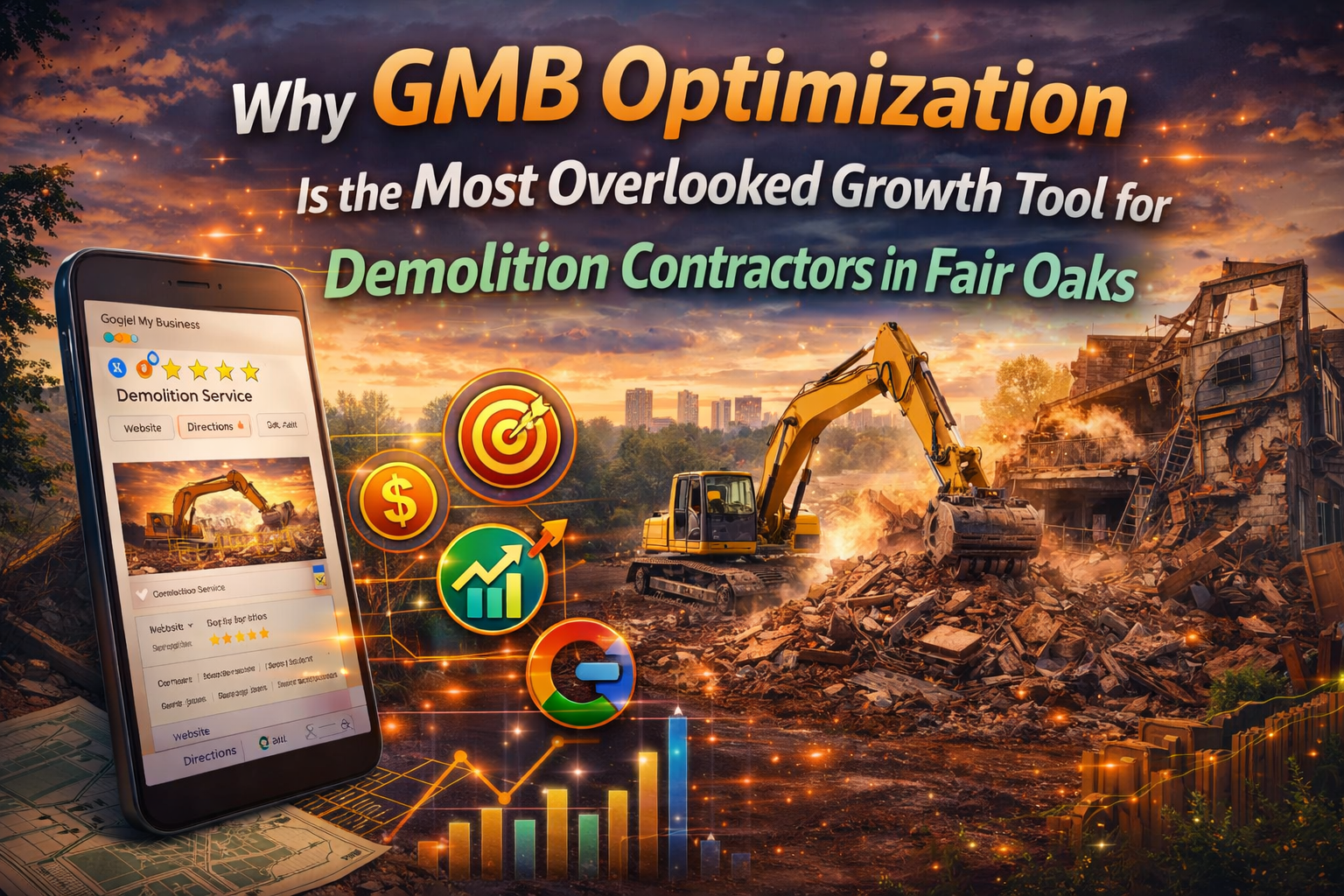 Why GMB Optimization Is the Most Overlooked Growth Tool for Demolition Contractors in Fair Oaks